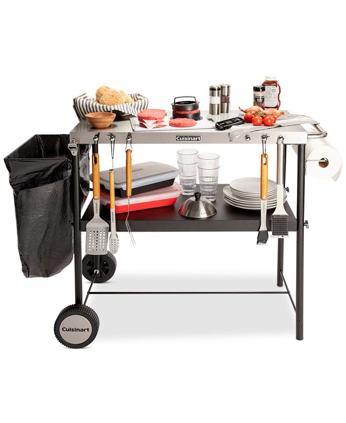 Cuisinart Outdoor BBQ Prep Cart Macy's