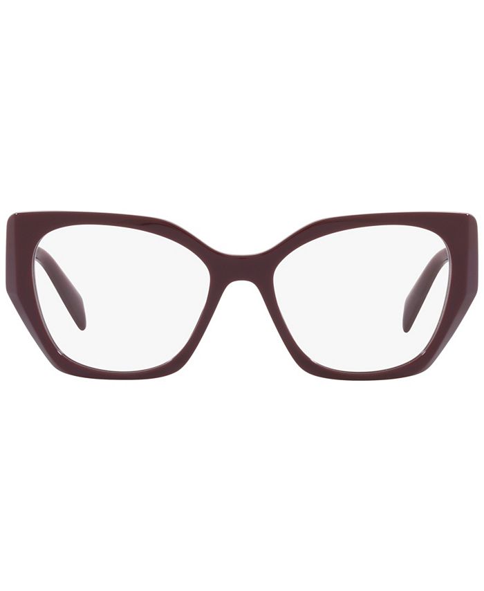 PRADA PR18WV Women's Irregular Eyeglasses - Macy's