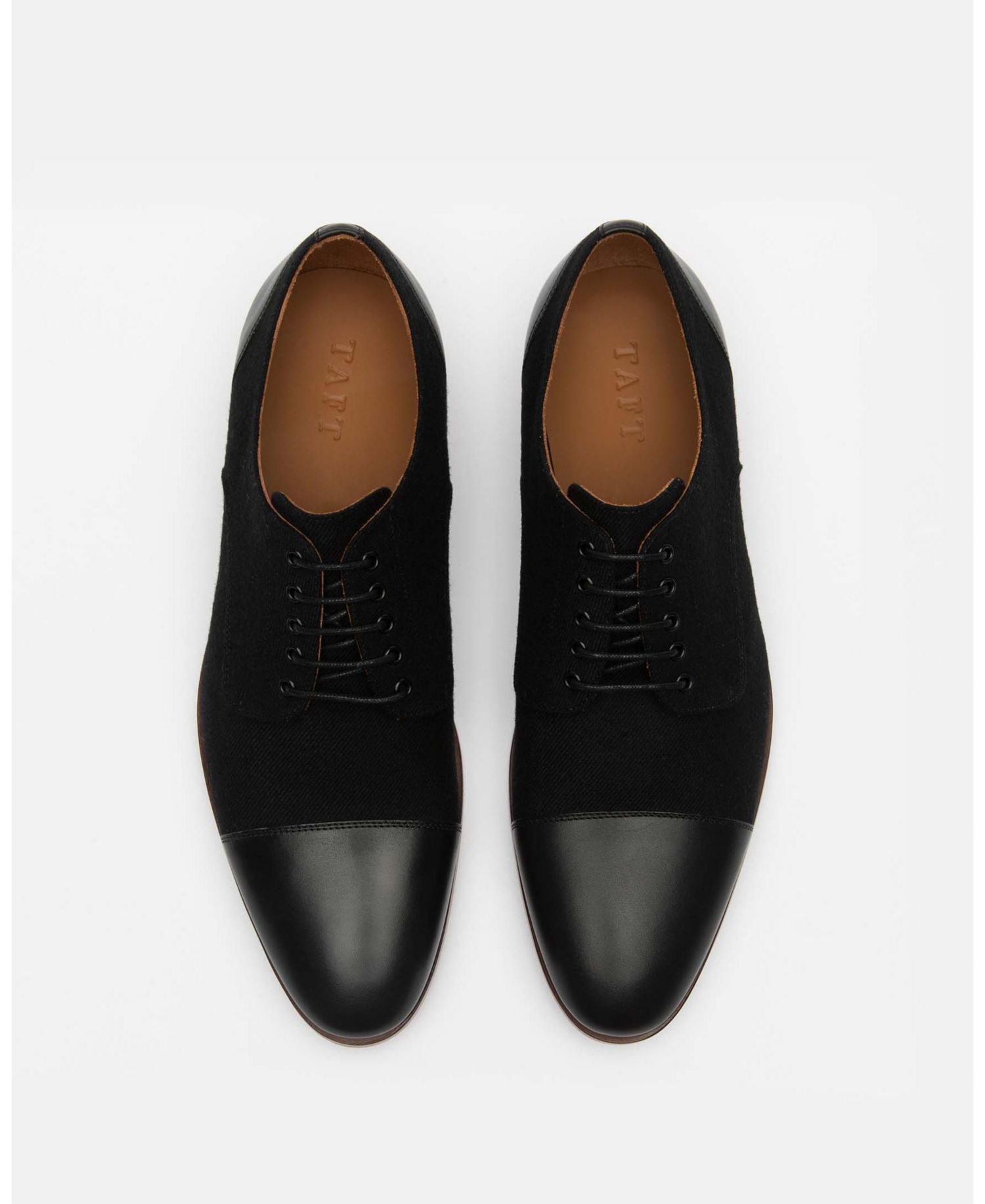 Men's Jack Handcrafted Leather, Velvet and Wool Dress Shoes