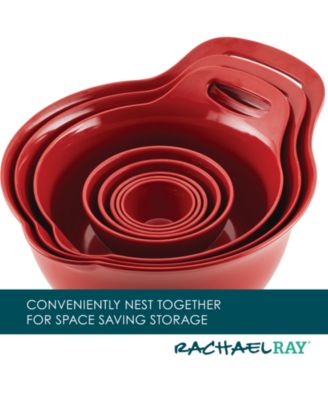 10-Pc. Mix and Measure Mixing Bowl Measuring Cup and Utensil Set