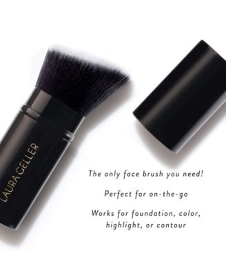 Retractable Angled Kabuki Brush