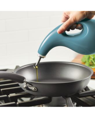 Ceramics EVOO 4-Pc. Dispensing Bottle & Ramekin Dipper Set