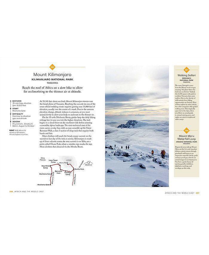 Barnes & Noble The World's Best National Parks in 500 Walks by Mary