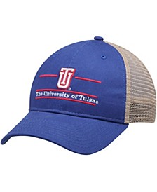 Men's The Royal Tulsa Golden Hurricane Split Bar Trucker Adjustable Hat