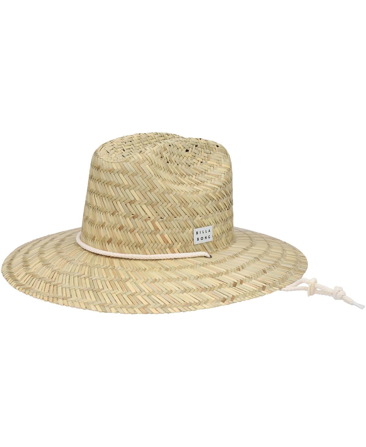 Shop Billabong Women's  Natural Newcomer Lifeguard Straw Hat