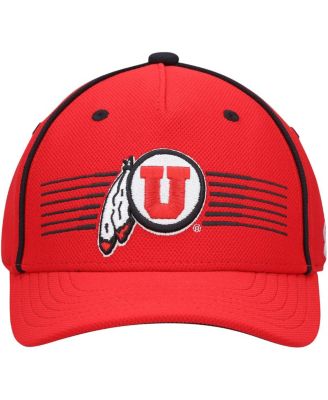 Big Boys Red Utah Utes Blitzing Accent Performance Adjustable Hat