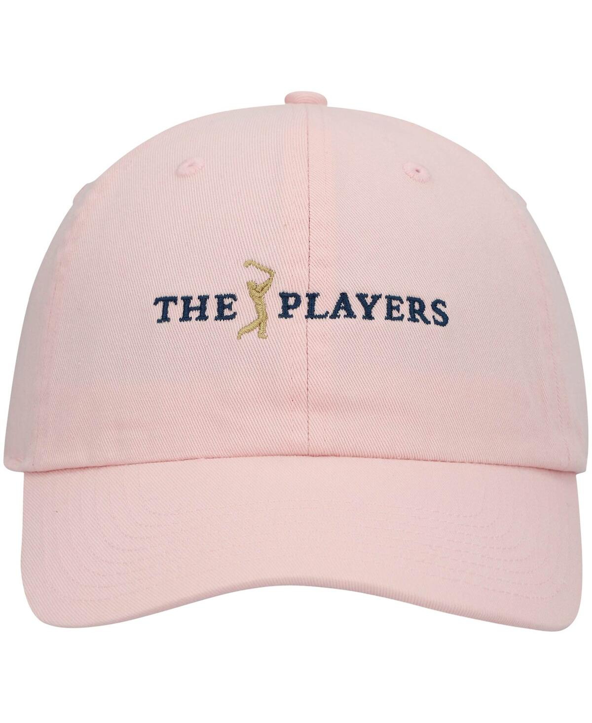 Shop Ahead Men's  Pink The Players Largo Washed Twill Adjustable Hat