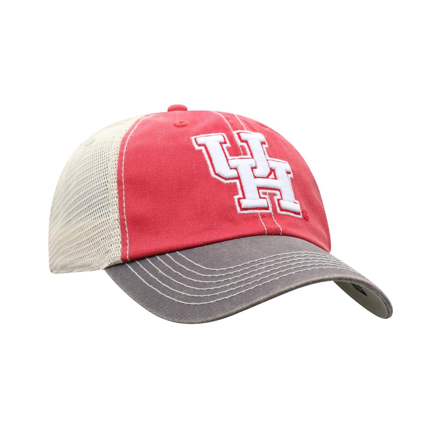 Men's Red Houston Cougars Offroad Trucker Snapback Hat