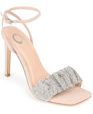 Journee Collection Women's Arlette Rhinestone Stilettos