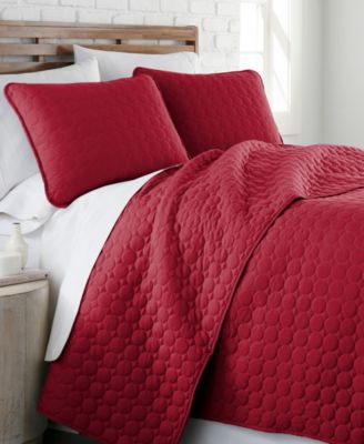 Ultra-Soft Lightweight Embroidered 3-Pc. Quilt Set, Twin/Twin XL