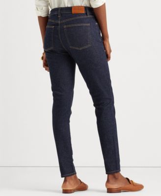 ralph lauren high rise skinny ankle jeans