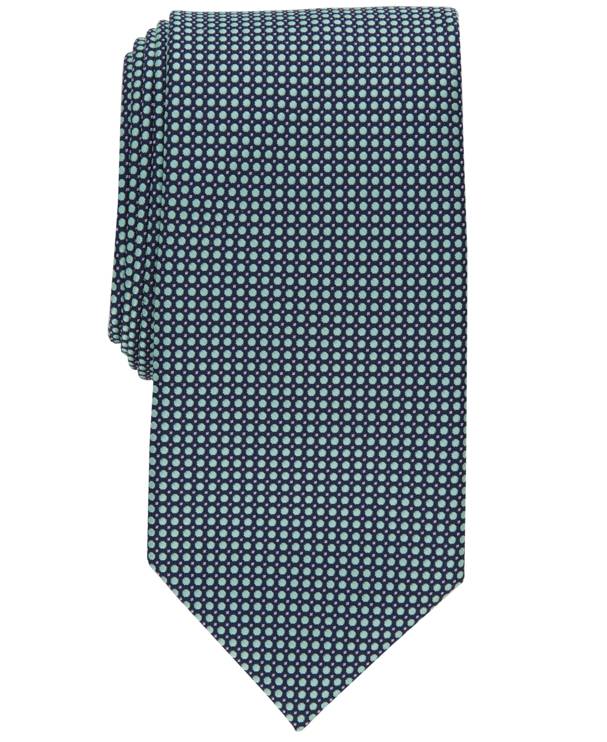 Club Room Men's Carlton Dot Tie, Created For Macy's In Mint