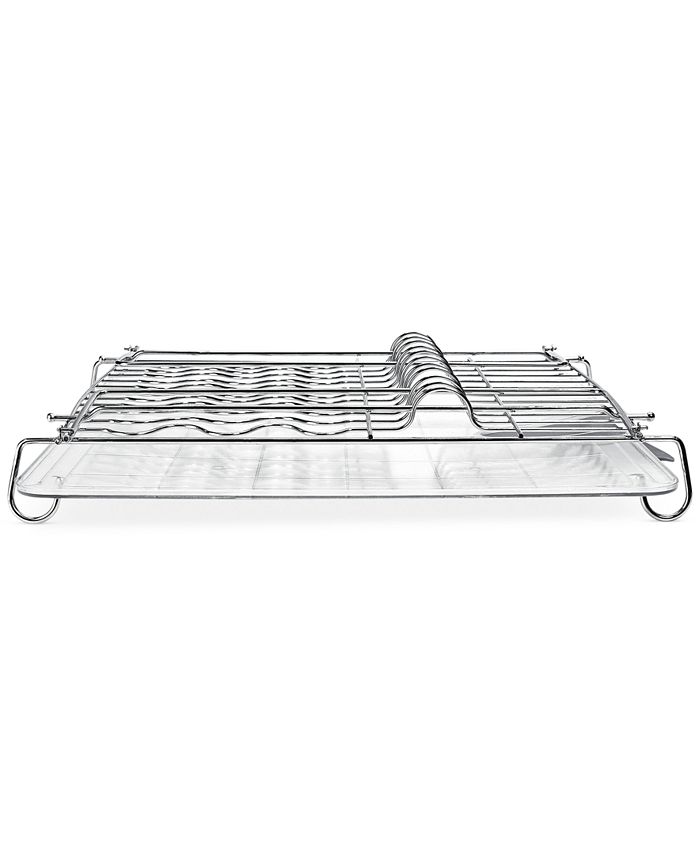 OXO Stainless Steel Folding Dishrack - The Kitchen Table, Quality Goods LLC