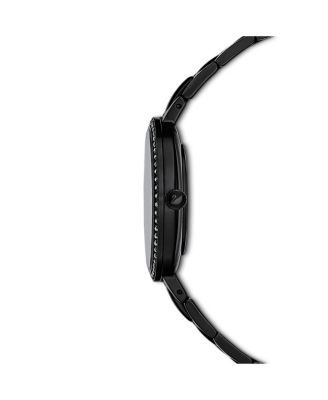 Cosmopolitan Black Metal Bracelet Watch, 31.75 mm