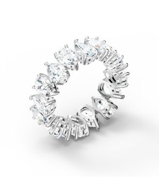 Rose Gold-Tone Crystal Ring