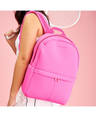 My Tagalongs Sherpa Backpack in Pink MYTAGALONGS - BACKPACK - EVERLEIGH DESERT ROSE – Modern Burlap main image 3
