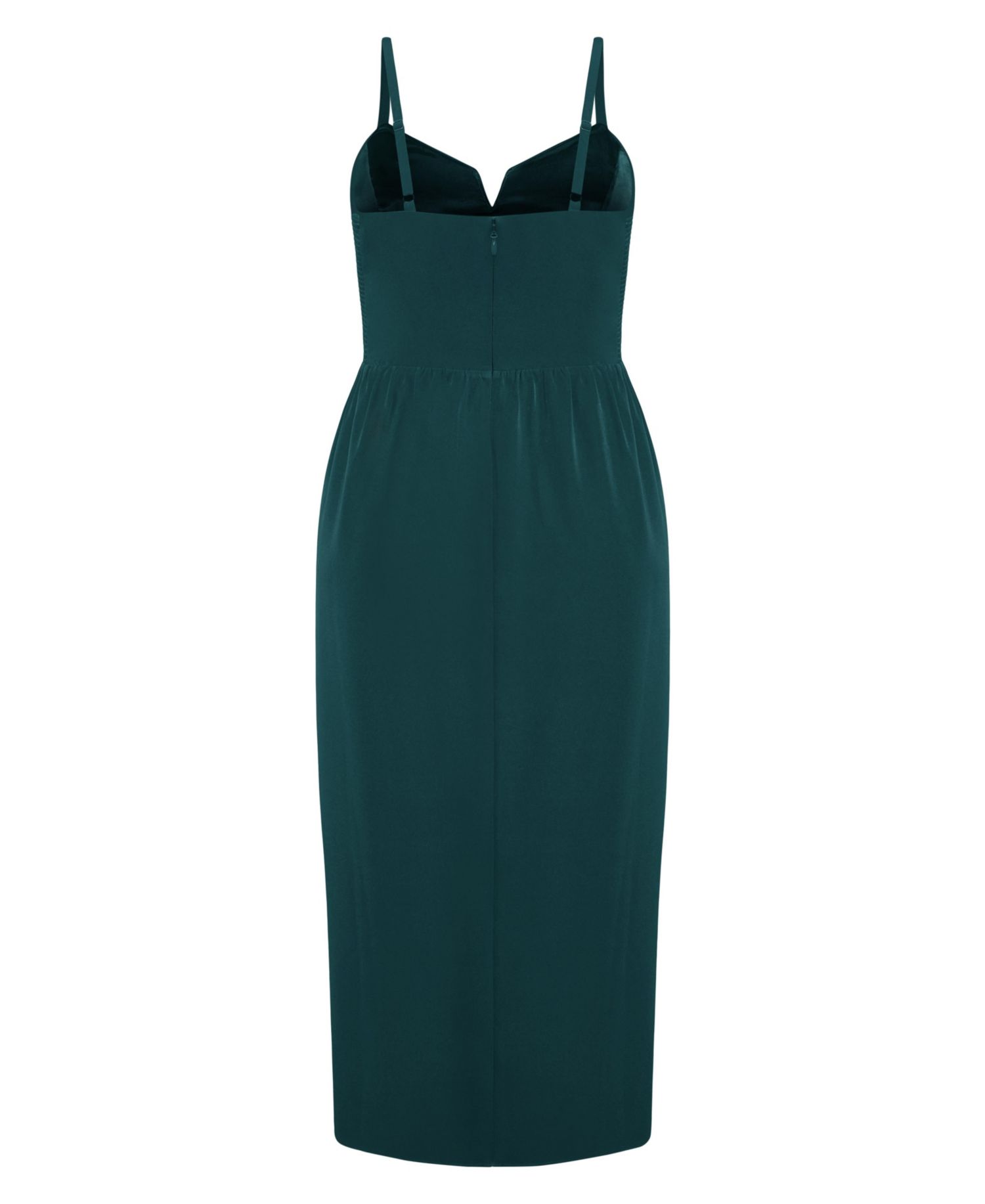 Women's Sassy Flex Fit Tulip V Dress
