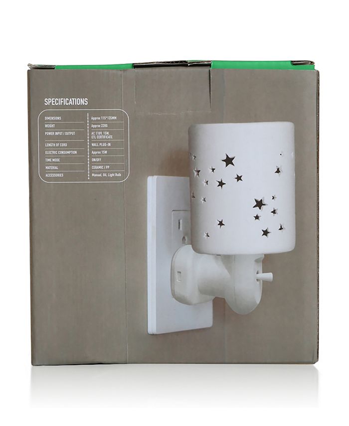 BluZen Ceramic Stars Plug-In Diffuser Set - Macy's