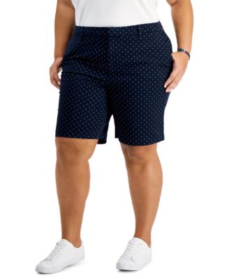 plus size tommy hilfiger shorts