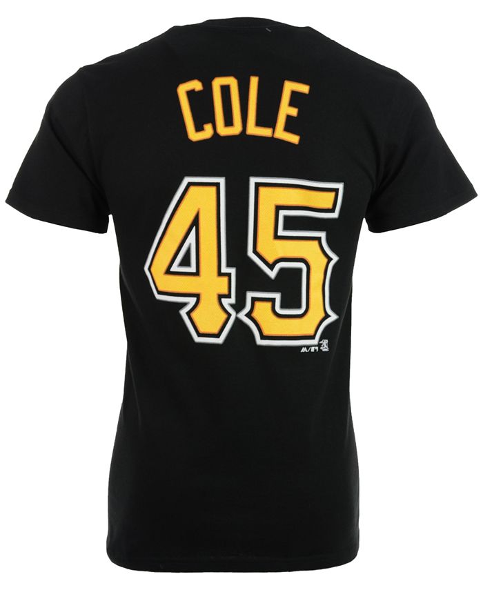 Majestic Men's Gerrit Cole Pittsburgh Pirates Official Player T