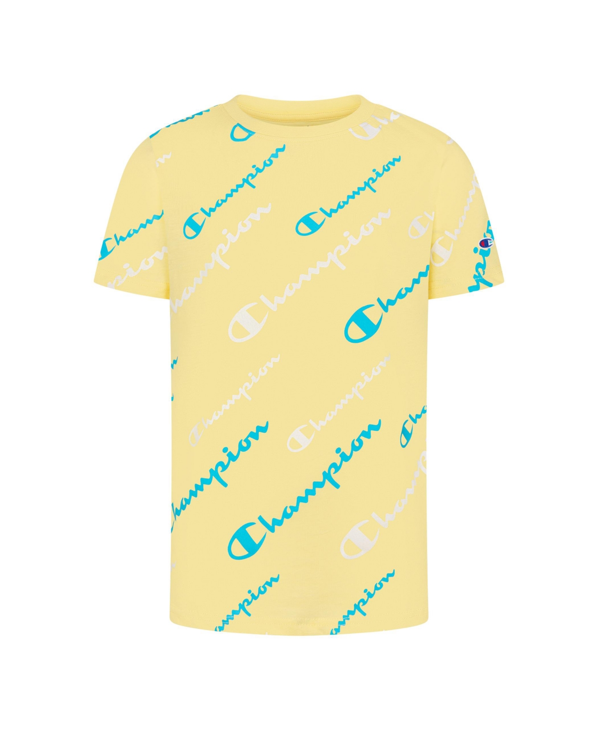 Champion Kids Toddler Boys All Over Print Solid T shirt In