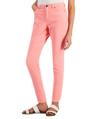 Style & Co Petite Curvy-Fit Corduroy Skinny Pants, Created for Macy's ...