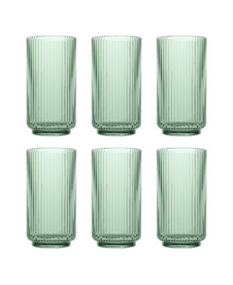 TarHong Mesa Jumbo Premium Acrylic Glasses, Set of 6 - Macy's