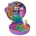 Polly Pocket Soccer Squad Compact Playset with 2 Micro Dolls & Accessories