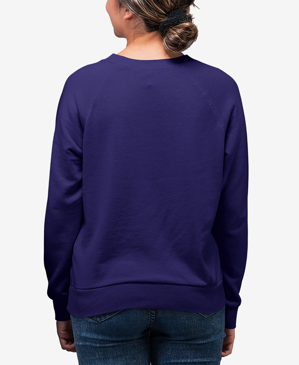 Women's Crewneck Word Art Brooklyn Neighborhoods Sweatshirt Top