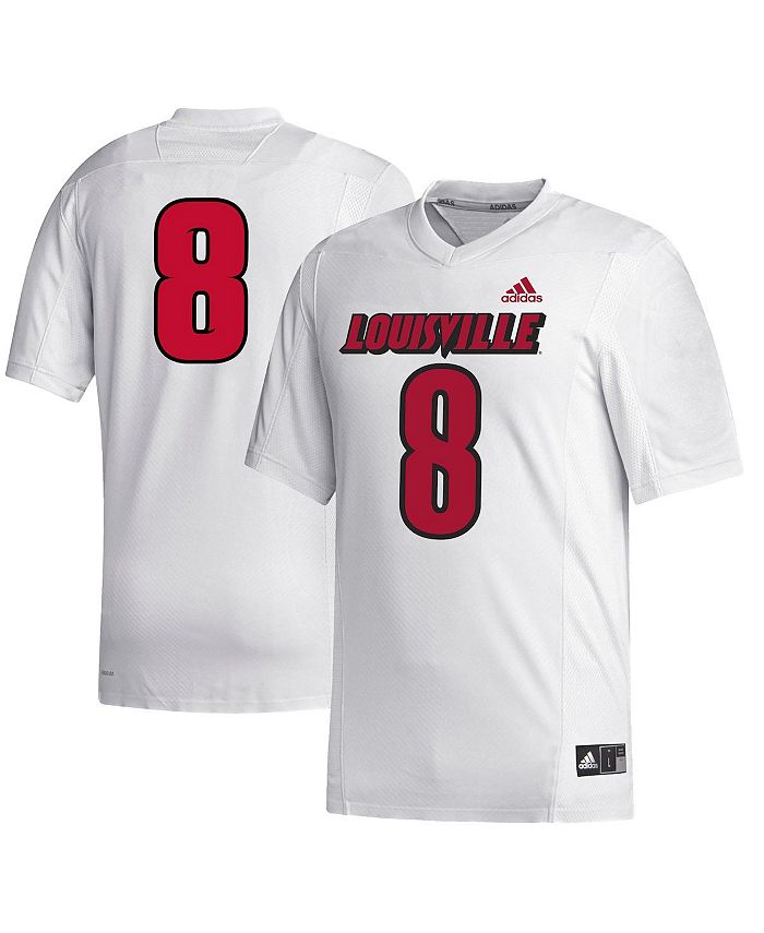 adidas Men's #8 White Louisville Cardinals Alumni Replica Jersey - Macy's