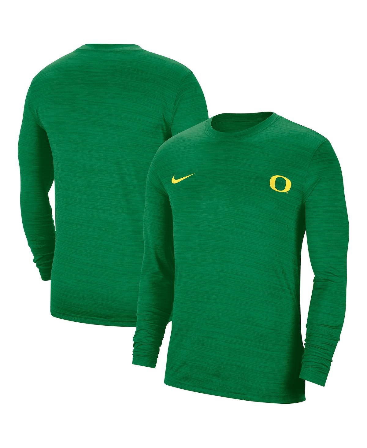 Men's Nike Green Oregon Ducks Velocity Legend Performance Long Sleeve T-shirt