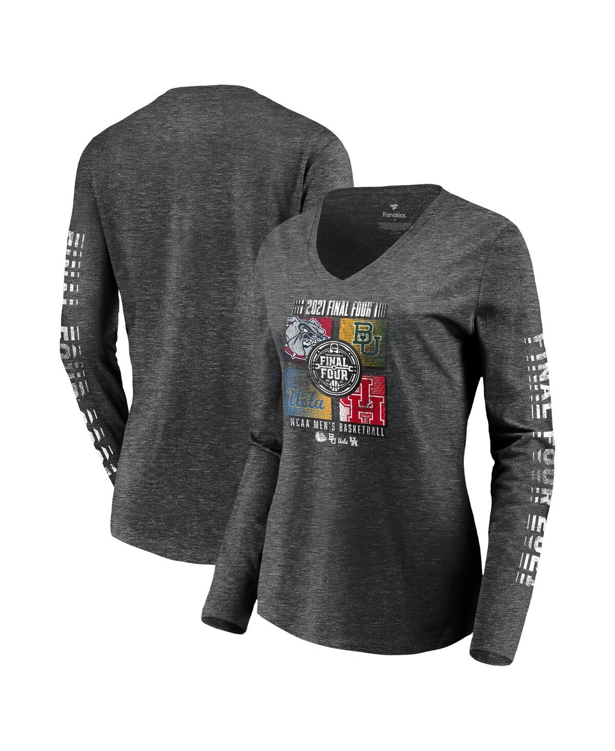 Fanatics Women's  Branded Heathered Charcoal 2021 Ncaa Men's Basketball Tournament March Madness Fina In Heathered Charcoal
