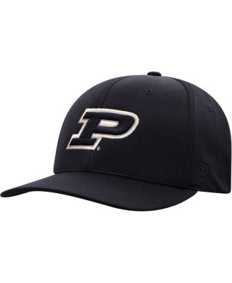Men's Black Purdue Boilermakers Reflex Logo Flex Hat