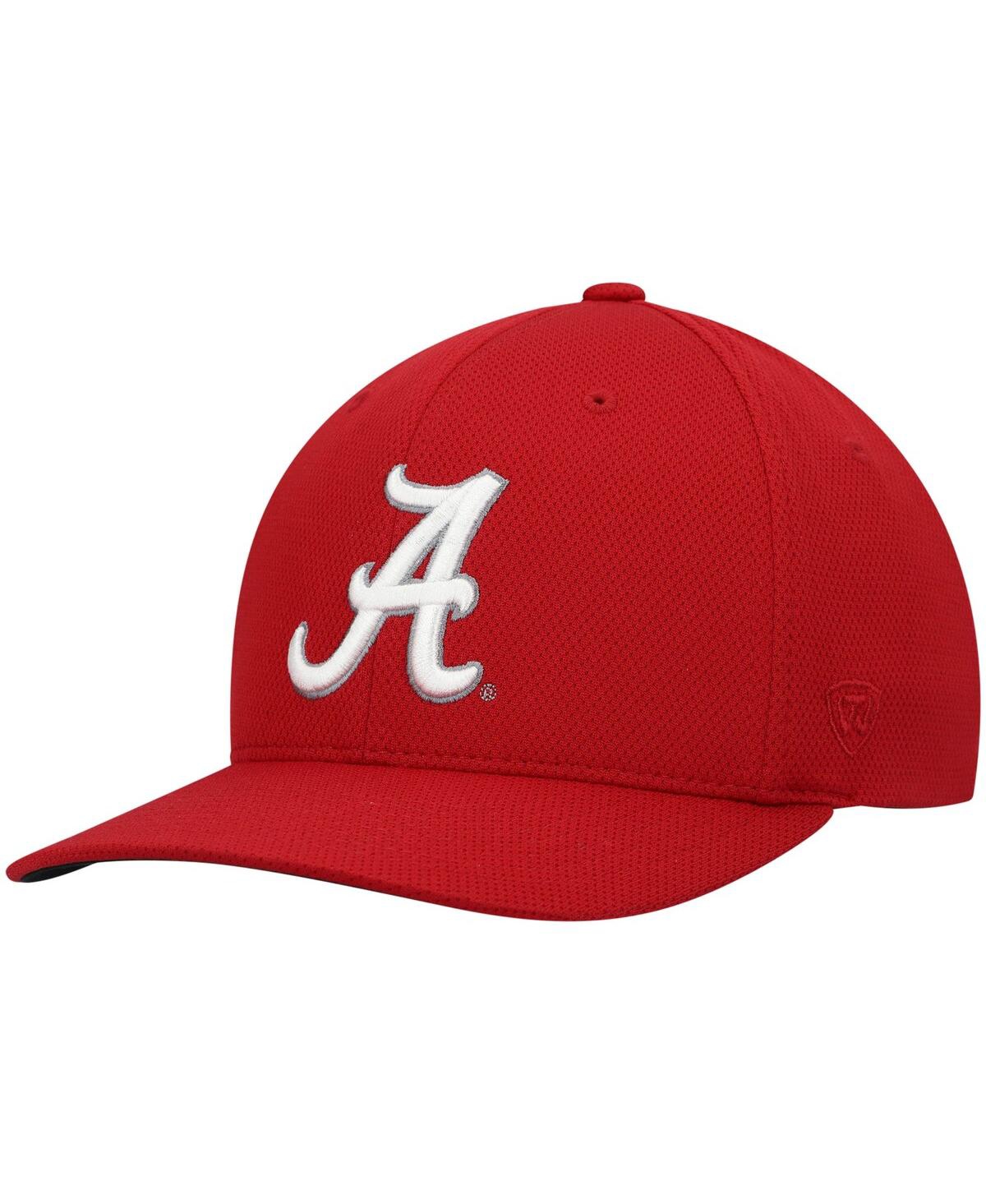 Top Of The World Men's  Crimson Alabama Crimson Tide Reflex Logo Flex Hat In Crimson