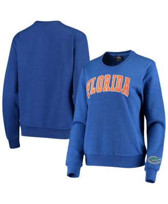 Women's Royal Florida Gators Campanile Pullover Sweatshirt