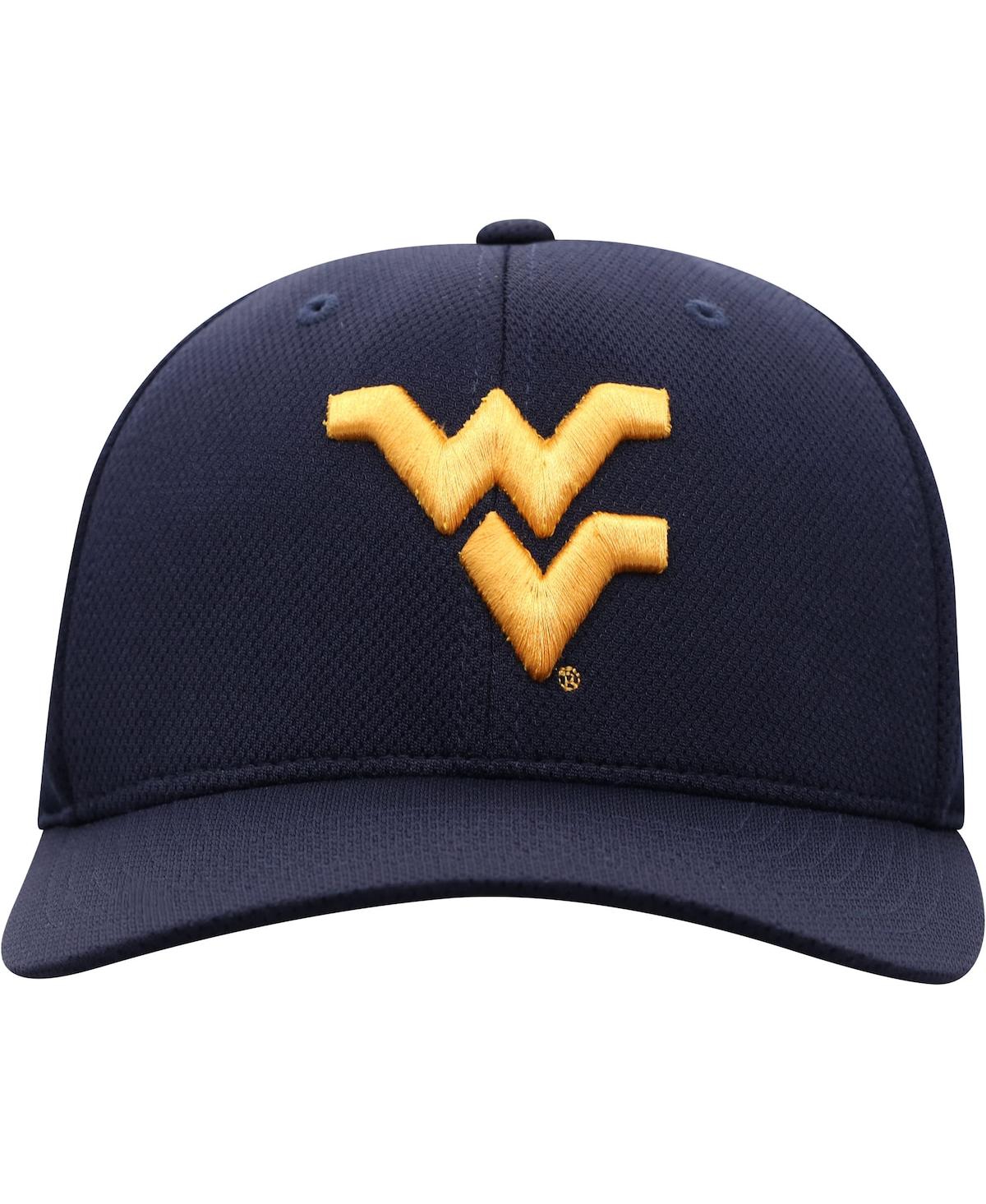 Top Of The World Navy West Virginia Mountaineers Reflex Logo Flex Hat In Navy