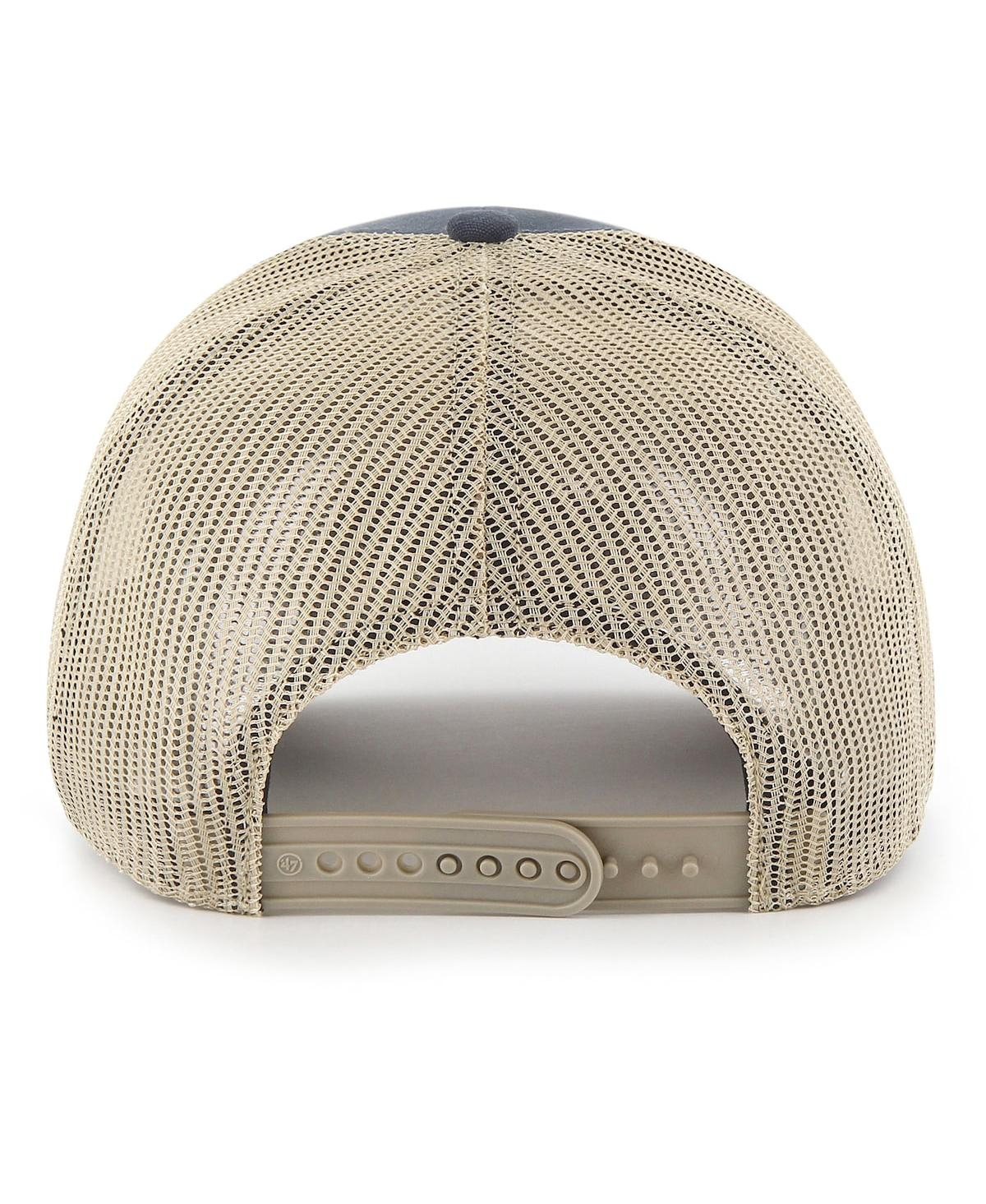 Men's '47 Natural New York Yankees Local Haven Trucker Snapback Hat - Natural