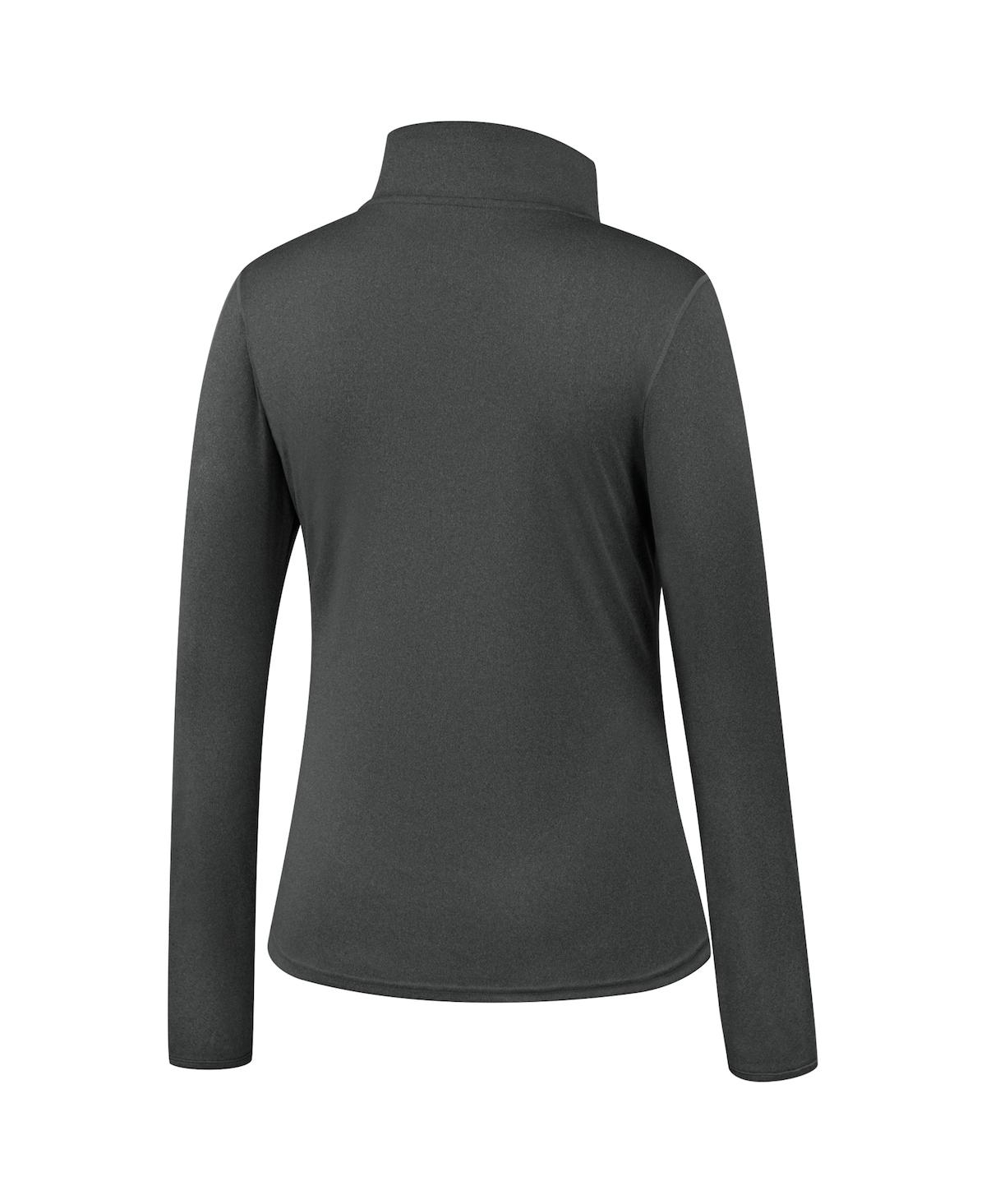 Women's Top of the WorldKentucky Wildcats Olympus Half-Zip Jacket - Heathered Charcoal