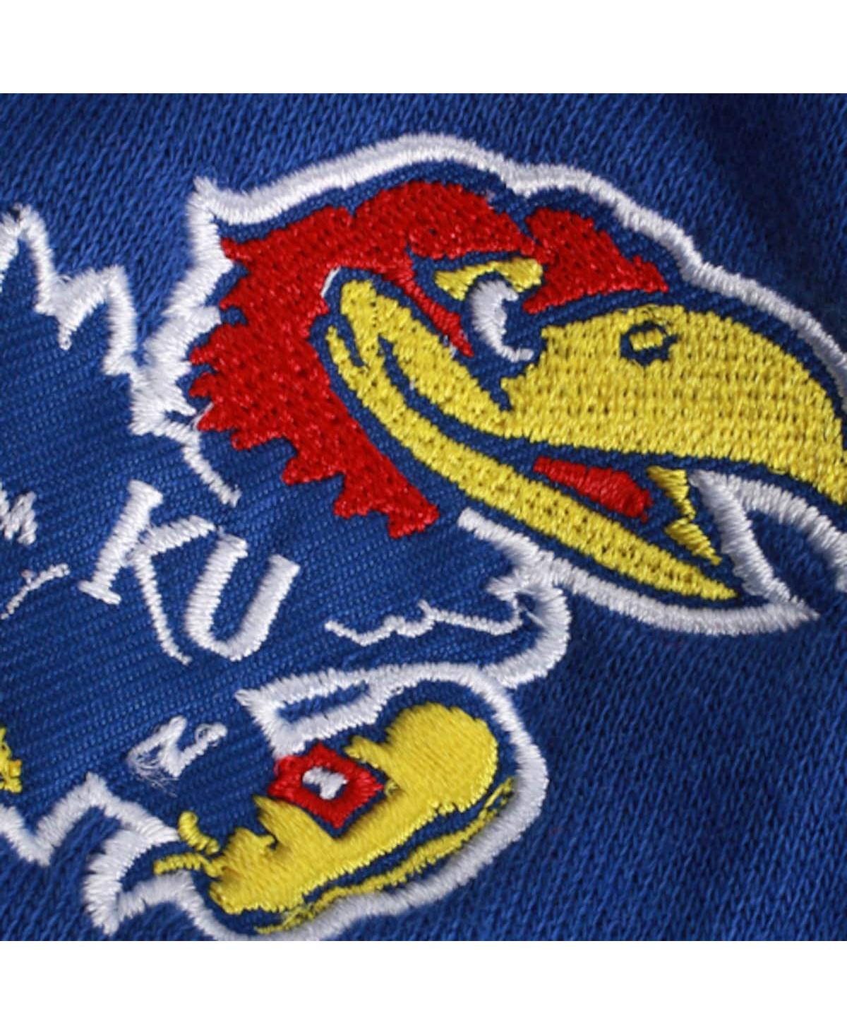 Colosseum Stadium Athletic Royal Kansas Jayhawks Arched Name Full-zip Hoodie In Royal