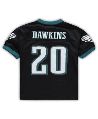 Infant Boys and Girls Brian Dawkins Black Philadelphia Eagles 2004 Retired Legacy Jersey