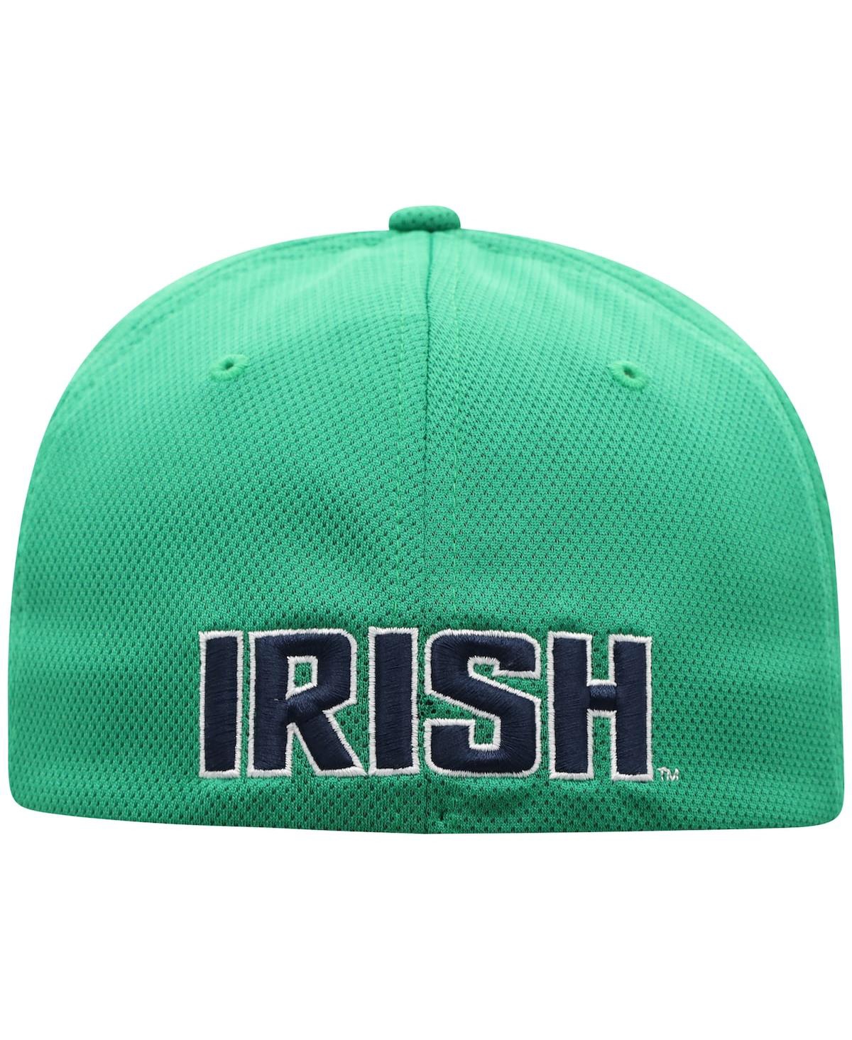 Top Of The World Men's Green Notre Dame Fighting Irish Team Color Fitted Hat In Green