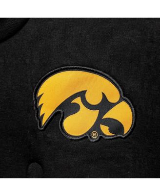 Men's Black Iowa Hawkeyes AV-15 2.0 Pullover Hoodie