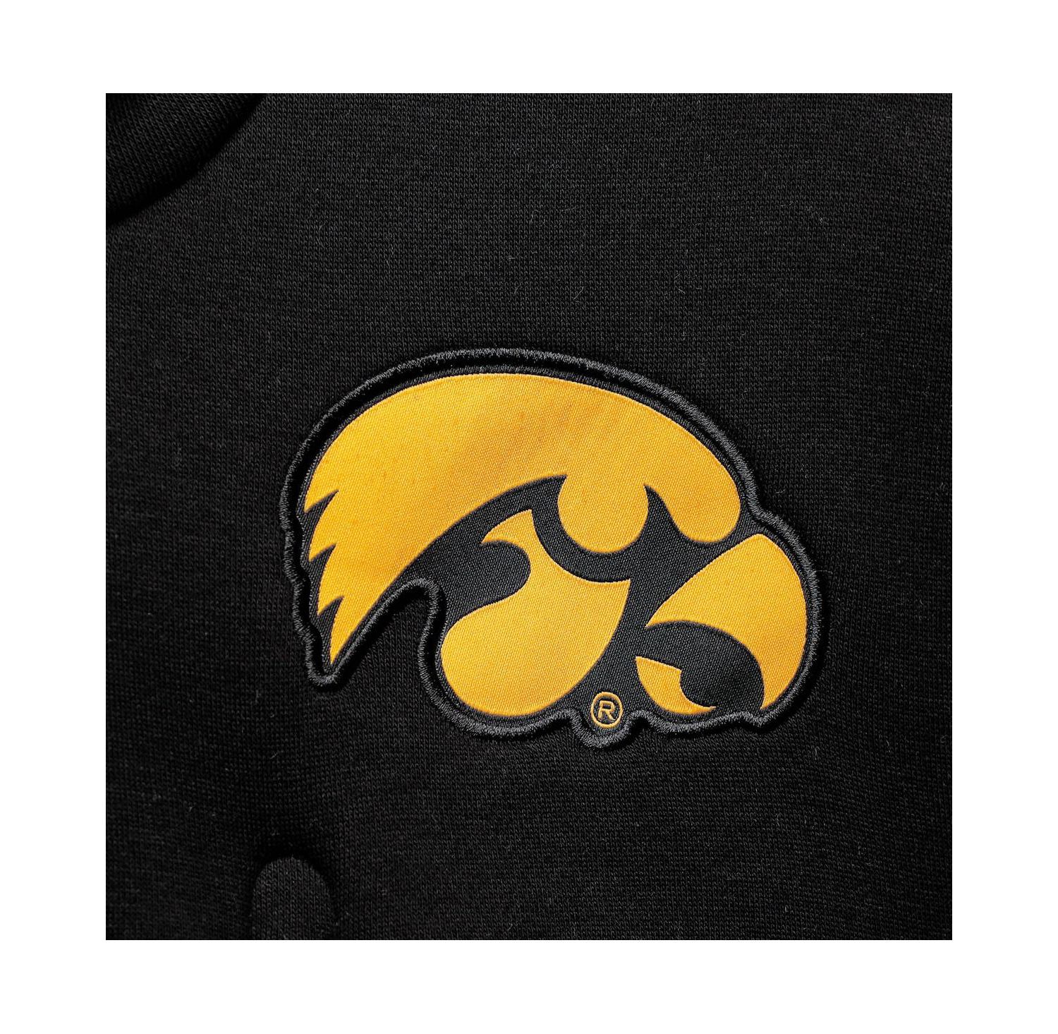 Men's Black Iowa Hawkeyes AV-15 2.0 Pullover Hoodie