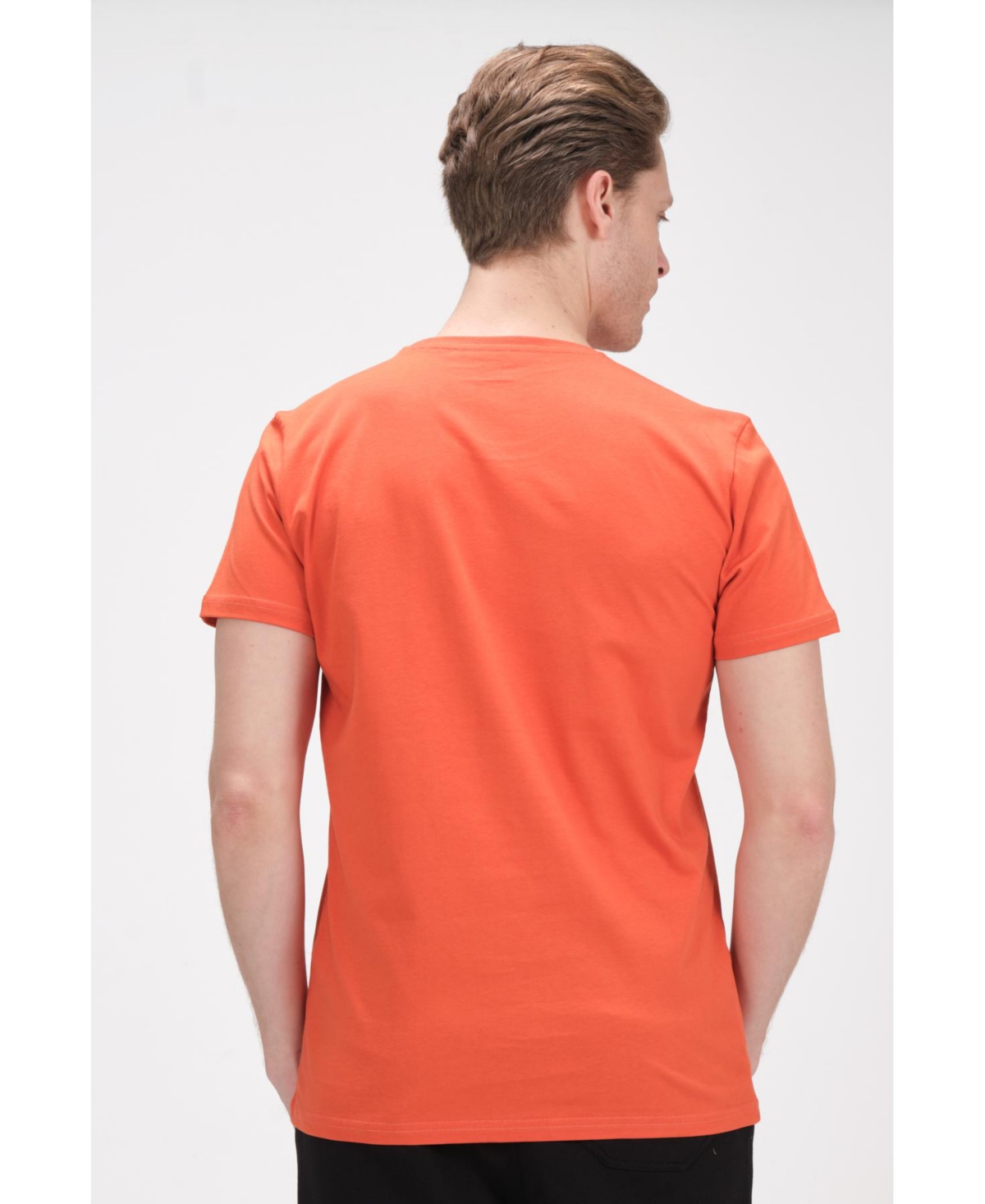 Ron Tomson Men's Modern Print Fitted Admission T-shirt