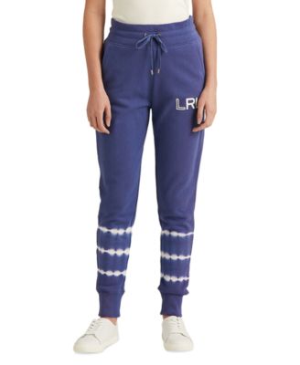 Lauren Ralph Lauren Tie Dye French Terry Jogger Pants Macy s