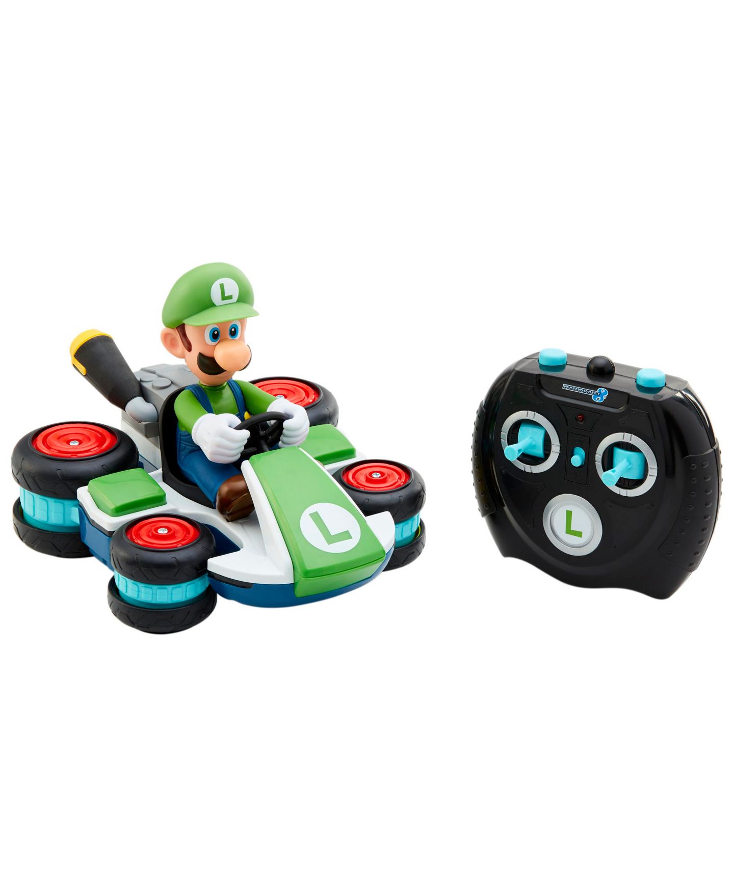 Детские фигурки SUPER MARIO Mario Kart 8 Anti-Gravity Luigi Mini RC Racer — фото 1