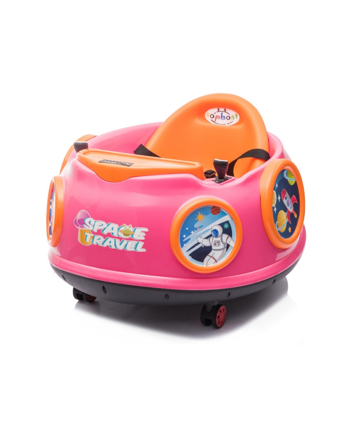 Freddo Kids' Toys 1 Seater Ride On Bumper Car In Pink