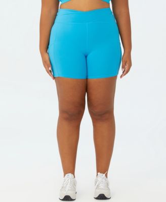 COTTON ON Trendy Plus Size Active Ultra Soft Pocket Bike Shorts