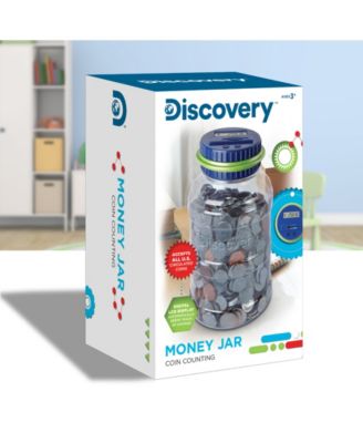 Digital Coin-Counting Money Jar with LCD Screen