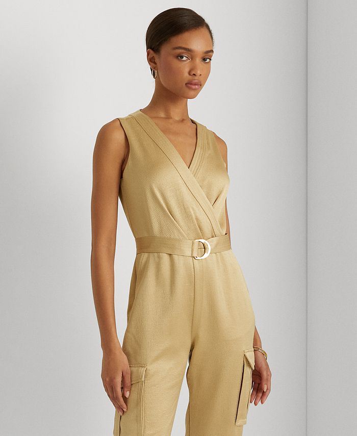 Ralph lauren yellow jumpsuit new arrivals